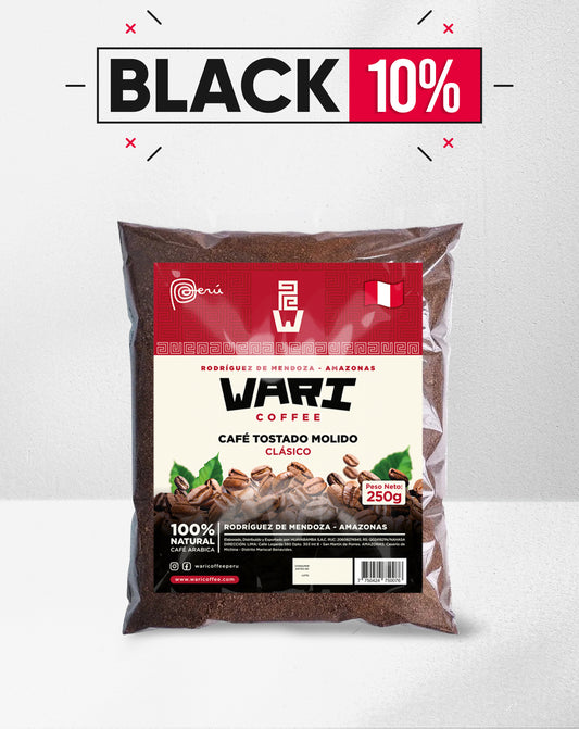 Wari Coffee - Café molido fino 250g