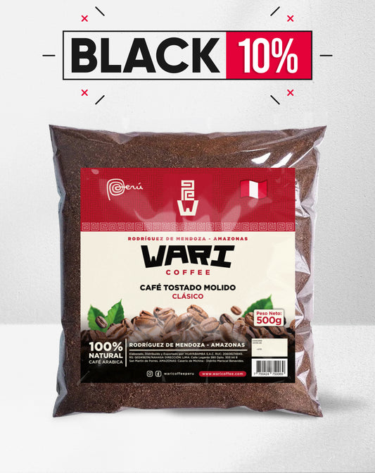 Wari Coffee - Café molido fino 500g
